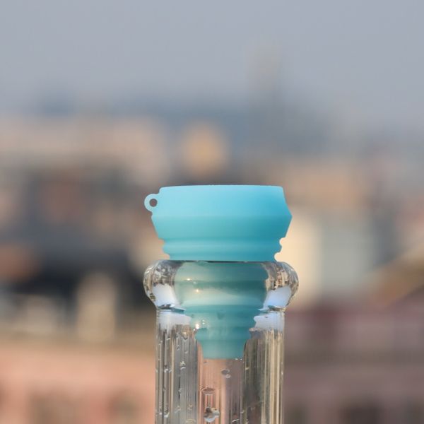 Adaptador de caneta de silicone bocal de filtro de silicone bocal de tabaco para tubo de água galss bocal de silicone funil bocal filtro de fumo filtro de tubulação de água