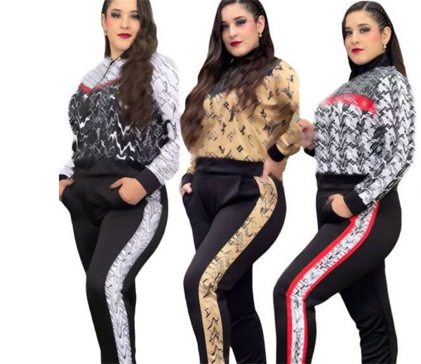 tute da donna Set Top giacche e pantaloni Felpe con cappuccio da donna Abbigliamento Abiti casual Tute da jogging sportive Tute Tute Tute da allenamento causali