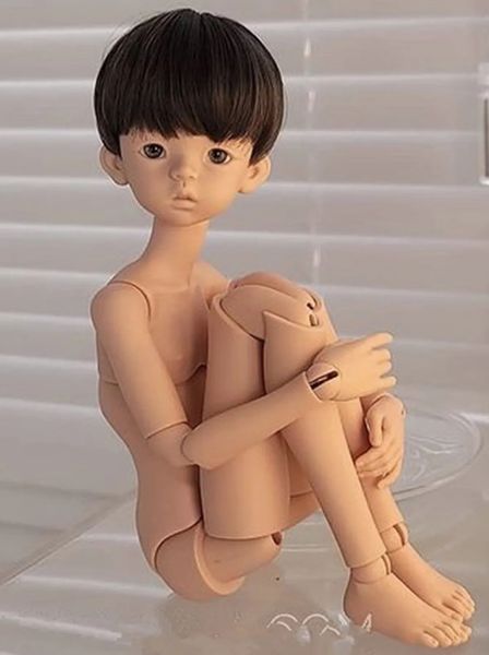 BJD кукла sd 1/4 мужской 35 см кои милая и милая шарнирная подвижная кукла из смолы в подарок фигурка точечный макияж 240301