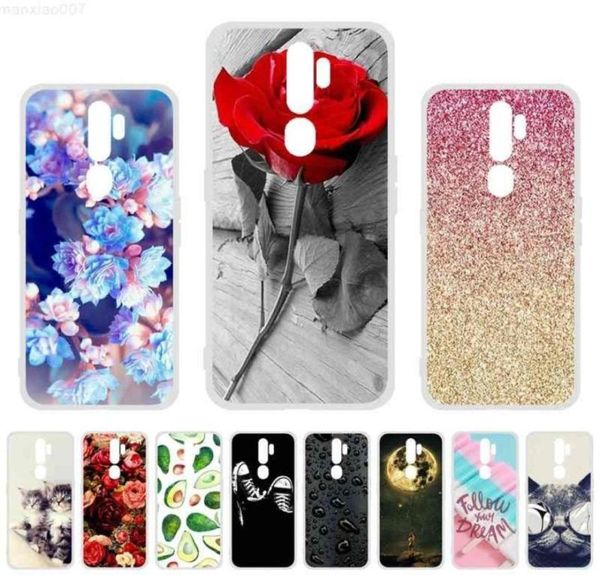 Capa macia tpu a9 silicone diy casos pintados atrás do telefone coque a11x capa pára-lamas para oppo a5 202062980527049253