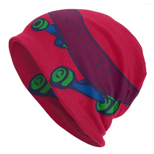 Berets Skate Fashion Hüte Popart Thin Hat Bonnet Hipster Skullies Beanies Caps Männer Frauen Ohrenschützer