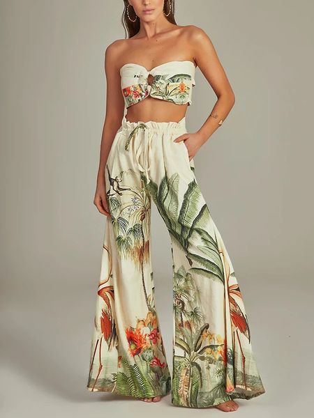 Light Dreen с пейзажным принтом, модный купальник для пожилых людей, Ethereal Seaside, отпуск, пляжная юбка, элегантный романтический костюм, женский дизайн 240227