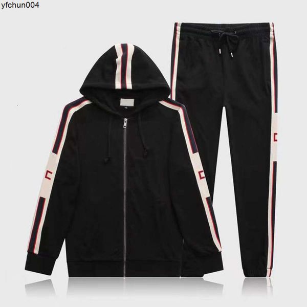 Homens roupas esportivas e moletons outono inverno jogger terno esportivo dos homens ternos de suor conjunto plus size a3hg