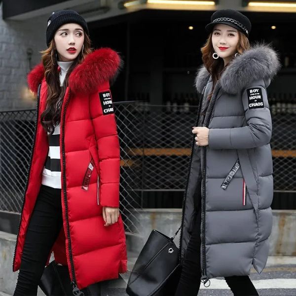 Parkas Ucuz Toptan 2018 Yeni Kış Sıcak Satış Kadın Moda Günlük Sıcak Ceket Kadın Bisic Coats L570