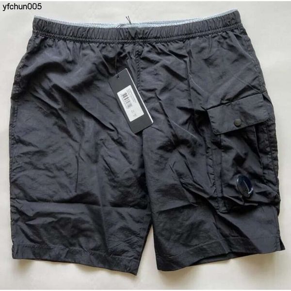 6 cores uma lente óculos bolso calças shorts casual tingido praia calça curta sweatshorts natação ao ar livre jogging treino tamanho m-xxl preto 028p