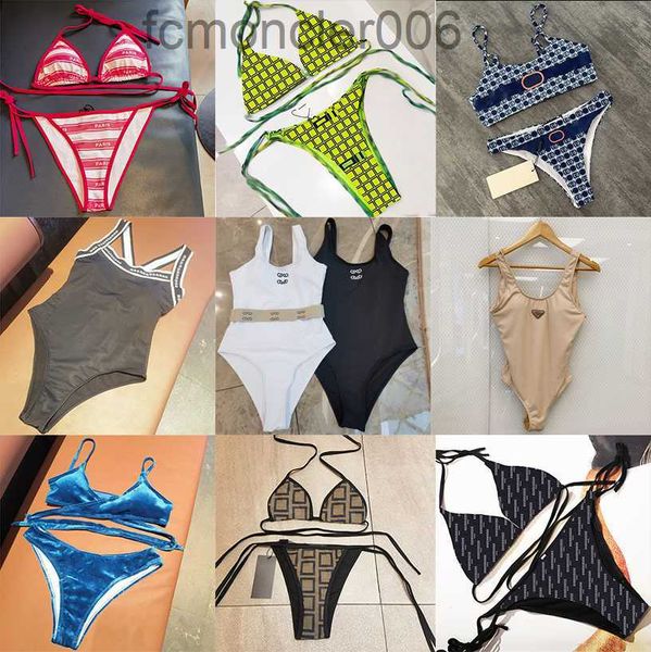 Designer Swimwear Verão Praia Swimsuit Mulheres Sexy Biquinis Conjuntos Design One Piece Bodysuits Multi Estilos Senhora Clássico Banheira Terno Férias Roupas ZV8L