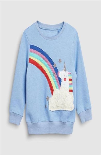 Little Maven 27 anni Primavera Autunno Unicorno Bambino Bambini Neonata Felpa Bambini039s Abbigliamento Per Ragazza039s Maglione 2109763391