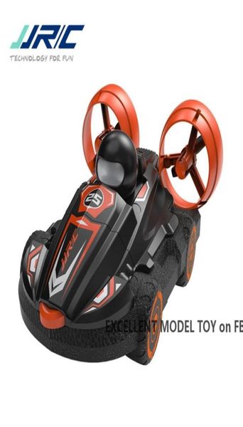 Jjrc q86 2 em um carro de controle remoto hovercraft brinquedo modelos duplos de terra do mar velocidade ajustável natal criança aniversário menino gif8589814