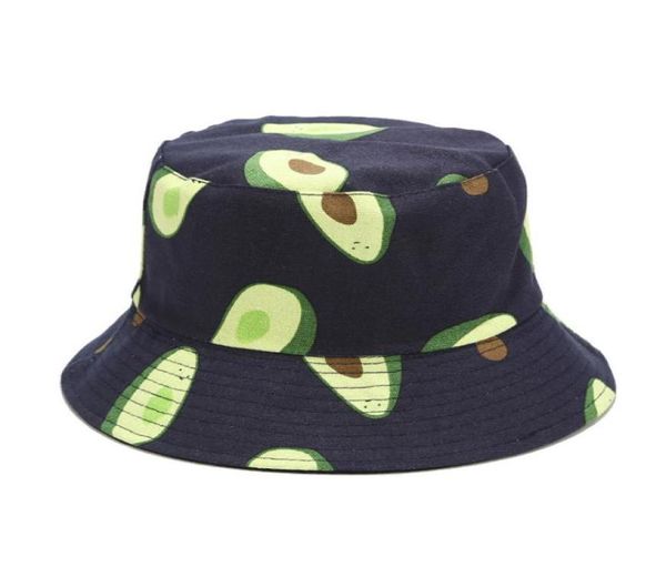 Dropship yfm650 abacate algodão feminino reversível balde chapéus gorros primavera praia panamáhat verão caminhadas chapéu de sol esportes feminino ca8056542