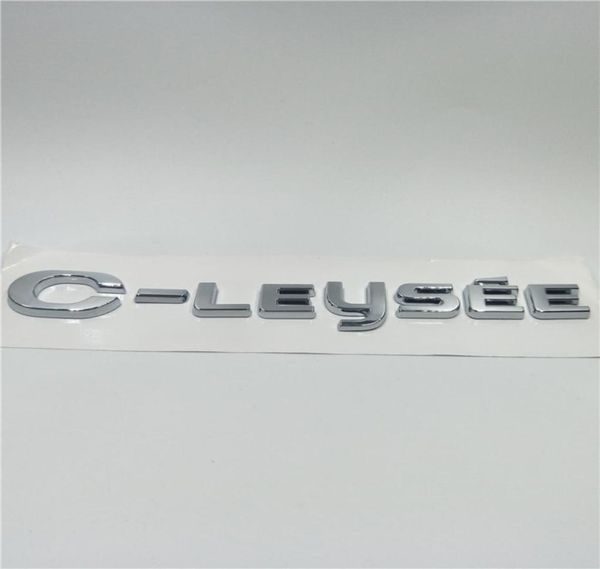 Für Citroen CElysee Auto Styling Aufkleber Emblem Abzeichen hinten Trunk Logo Label Aufkleber5181152