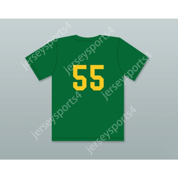 DANNY MCBRIDE KENNY POWERS 55 CHARROS PRATICA ALTERNATE HOME BASEBALL JERSEY EASTBOUND GIÙ Cucita