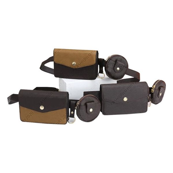 Hohe Qualität Frauen Taille Taschen Blume Fanny Packs Leder Hard Shell Geldbörse Brieftasche Handtaschen Münze Geldbörsen Dame Kupplung Messenger278W