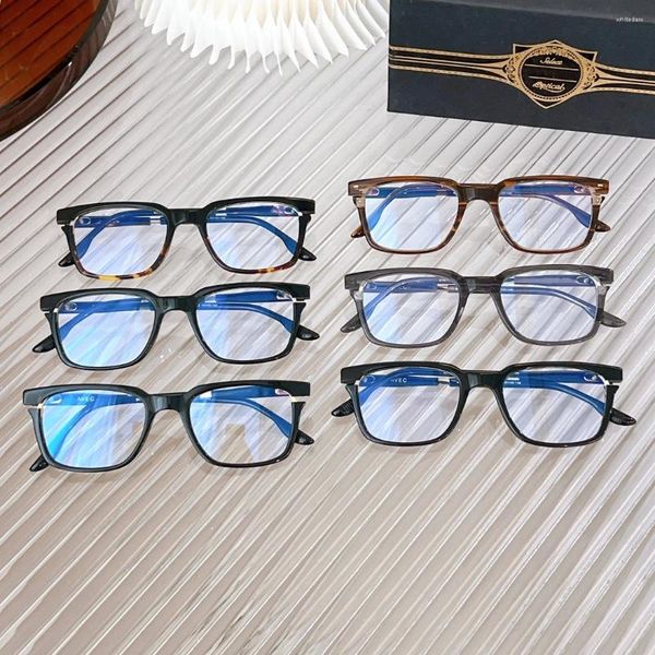 Óculos de sol fábrica original avec DTX-112 série uv400 lentes transparentes polarizadas homens mulheres lazer casal óculos