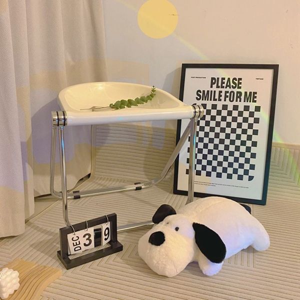CuscinoCuscino decorativo Morbido bianco e nero sdraiato cane bambola giocattoli di peluche Kawaii forma di cane cuscino cuscino del divano regalo per bambini ragazza Pr318w