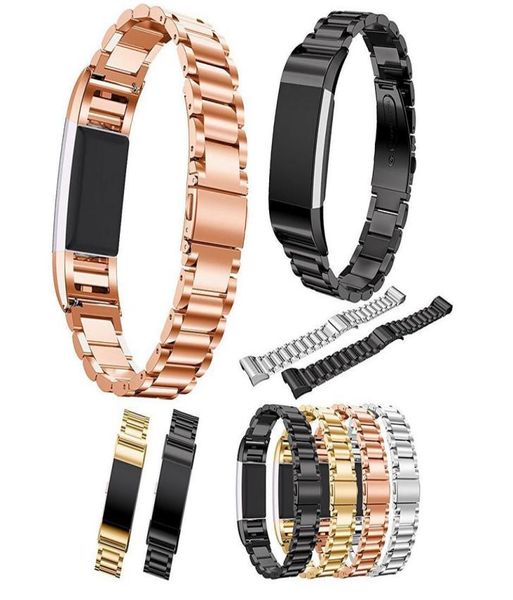 Cinturino in metallo per cinturino Fitbit Charge 2 Bracciale in acciaio inossidabile senza viti per braccialetti Fitbit Charge2 Sostituisci gli accessori3937223