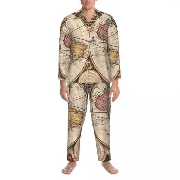 Erkek pijama pijama seti iki yarımküre kawaii çift uzun kollu gevşek oda 2 adet ev takım elbise artı 2xl