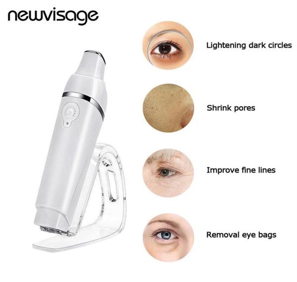 Massageador de olhos vibração massagem ocular removedor de olheiras antienvelhecimento galvânico mini elétrico vibrar rugas remover caneta de beleza c181125996944