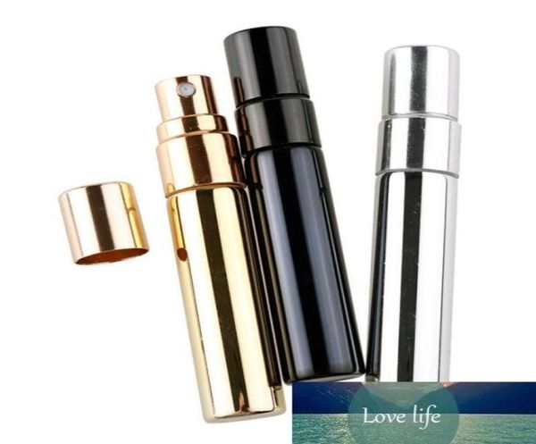 5 ml Mini nachfüllbare Parfümflaschen Gold Silber Schwarz Parfümzerstäuber Reiseflaschen Glassprühflaschen für ätherische Öle fragr7642891