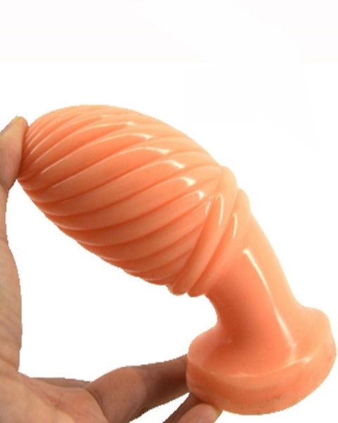 Analdildo Schraubgewinde Butt Plug G-Punkt-Stimulation Arschmassage Sexspielzeug für Frau Erwachsene Produkte5938821