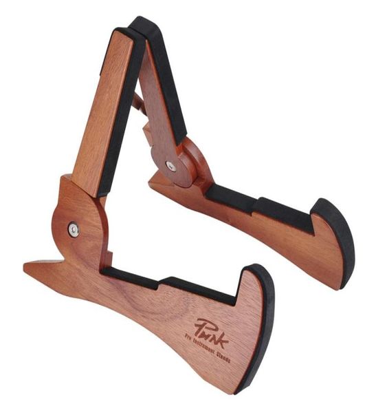 Gitarrenständer aus Holz, Instrumentenständer, tragbar, zusammenklappbar, Gitarrenhalter für akustische, klassische Gitarre5212672