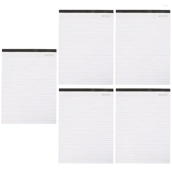 Pcs Tear-off Memo Pad Notepad Notebooks para estudantes de trabalho Pads A4 tamanho de bolso portátil taquigrafia