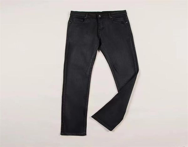 Dor Gum gebürstete Jeans im Basic-Stil Homme von Hedi High Street Hose hohe Version292S2730336