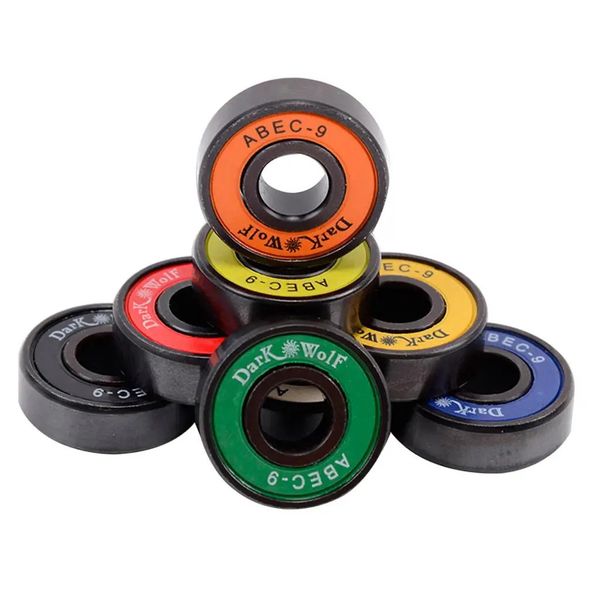 8 Cuscinetti Ruota per Scooter Skateboard Quad Pattini a rotelle in linea 240227