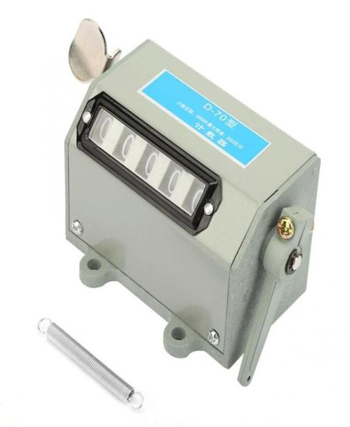 Contatore digitale a 5 cifre con contatore meccanico a clic, corsa manuale, conteggio manuale, conteggio 1126059