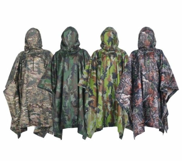 VILEAD Polyester Undurchlässiger Outdoor-Regenmantel Wasserdicht Damen Herren Regenmantel Poncho Umhang Langlebig Angeln Camping Tour Regenausrüstung C2119388