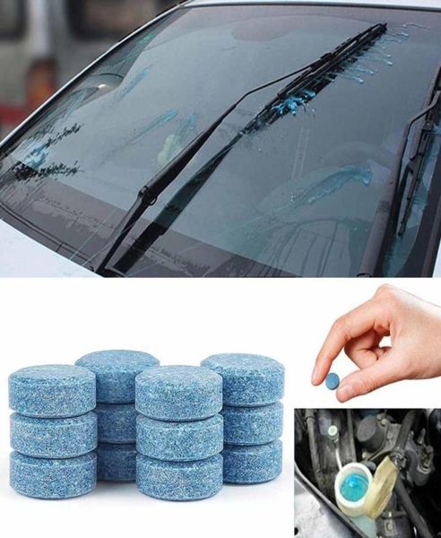 100 pçs 1pc4l água carro pára-brisa óculos auto lavadora de vidro janela limpador compacto efervescente tablet detergente acessórios do carro 9430748