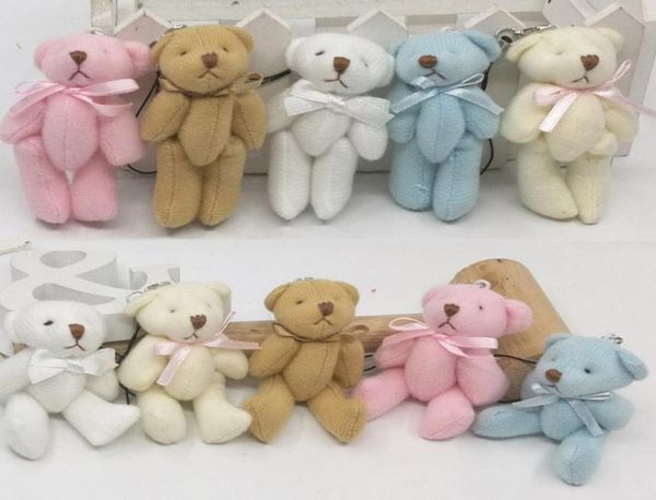 7 cm 28 pollici x 20 pz NUOVO SVEGLIO MINI Peluche Orsacchiotto Con Sciarpa Farfallino Peluche Peluche Carino Bambola Regalo Colori Assortiti4601482