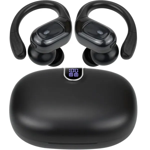 Neue TWS Sportkopfhörer Bluetooth 5.3 Drahtlose Kopfhörer Wasserdichte HiFi-Stereo-Rauschunterdrückungs-Ohrhörer mit HD-Mikrofon für iPhone