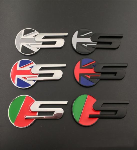 3D Auto Styling para Jaguar S UK Bandeira Corpo Adesivo Emblema do porta-malas de carro Emblema de metal para Jaguar SType XF XE FTYPE FPACE XJL XType AA4702059