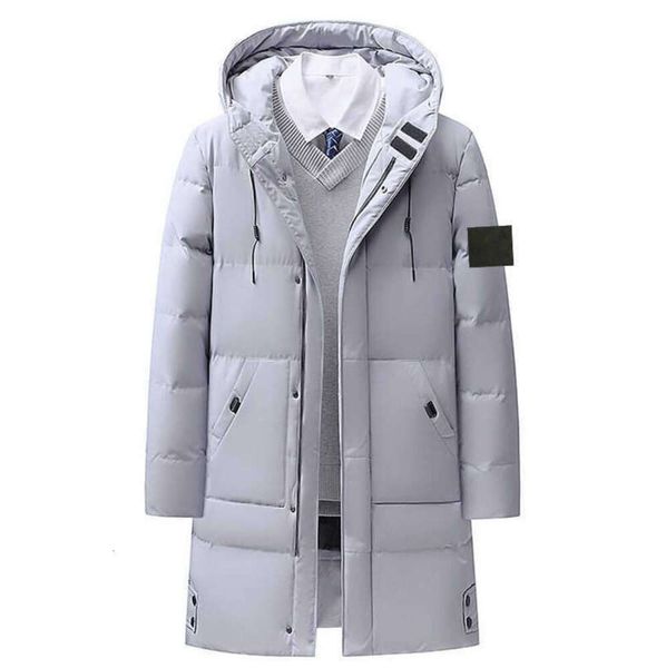 Stone is Land Jacke Island Herren Daunen Slim Winter Lang Herren Baumwollmantel Jacken Daunen Baumwolljacke Fabrik Direktverkauf S-5XL 32