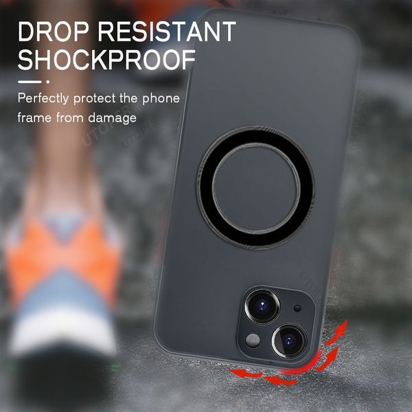 Новейшие популярные чехлы для телефонов Magsafe с магнитной беспроводной зарядкой для iPhone 15 14 13 12 11 Pro Max X XR 8 7 Plus, защитный чехол для линз с ощущением кожи