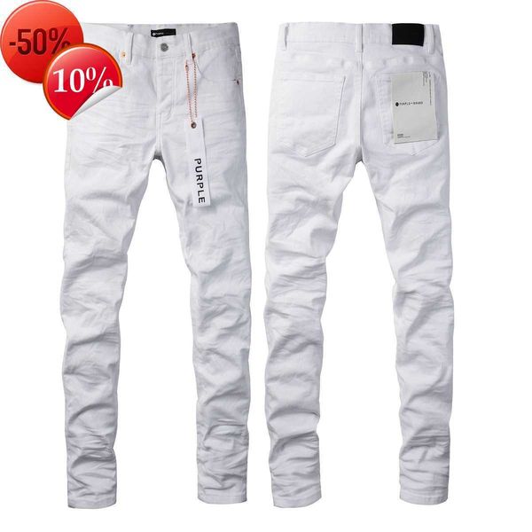 Designer Purple Brand Jeans High Street White 9024 Herrenmodemarke Purple Jeans O.