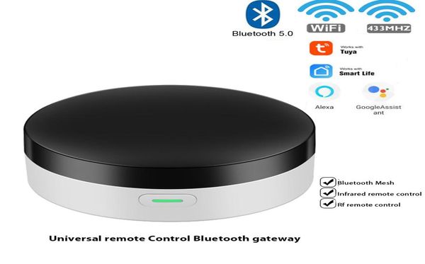 Epacket Tuya wifi controle remoto inteligente bluetooth gateway malha multimodo 433 RF infravermelho universal Smart Switch suporte ALexa2598839