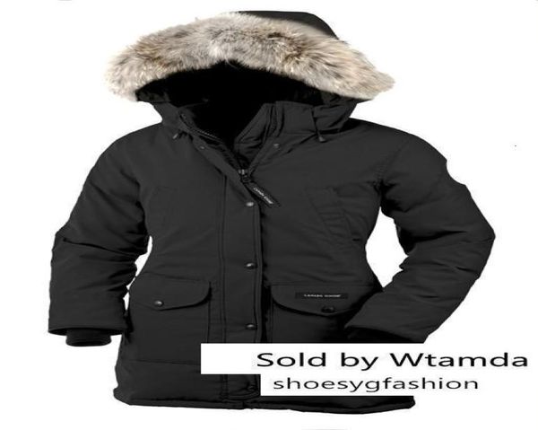 Новая женская парка S Trillium, зимняя куртка, арктическая парка, красное уличное пальто, толстовки с натуральным волчьим мехом7848154