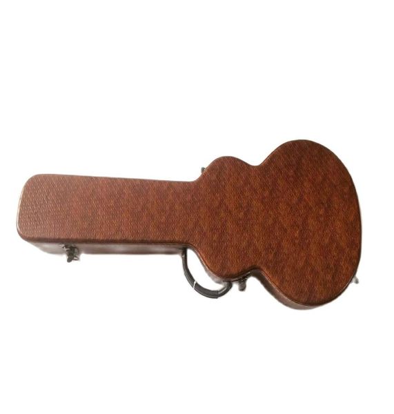 Custodia rigida per chitarra elettrica marrone da 39 pollici PU superiore per chitarra Gib3781912