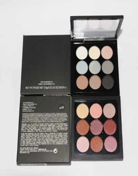 MC Edition THE BURGUNDY Bronze PALETTE Collezione autunnale di cosmetici 9 colori Palette di ombretti Trucco Drop7512781