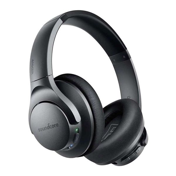 Soundcore Anker Life Q20 Híbrido com cancelamento de ruído ativo sem fio em fones de ouvido Bluetooth