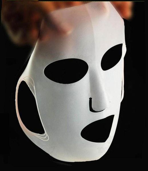 1 pz riutilizzabile copertura della maschera per il viso in silicone prevenire l'evaporazione dell'essenza della maschera accelerare un migliore assorbimento copertura della maschera per il viso idratante 3873007