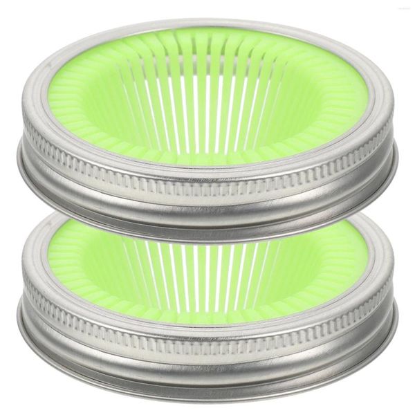 Louça Mason Jar Tampas Sprout Maker para casa Brotando Jars Tela Filtro Brotos de Feijão Crescer Kit Filtro