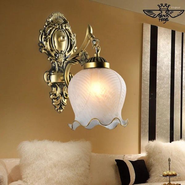 Wandlampe 2024 Ankunft Echtes Zink Vintage Leicht handgefertigt golden hochwertige Anhänger Lampada LED