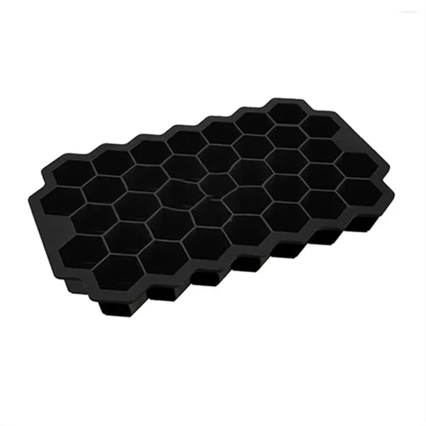 Bolsas de jóias -Bandeja de cubo para freezer com tampa bandejas de silicone tampa removível resistente a derramamento preto