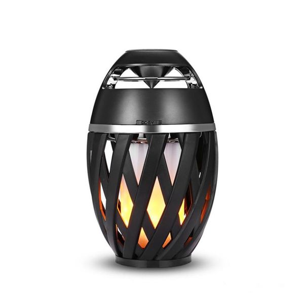 Peklat Mabey LED Flame Atmosfer Bluetooth Hoparlör Kablosuz Bluetooth Stereo Hoparlör İPhone X Samsung MP3 DHL2324769