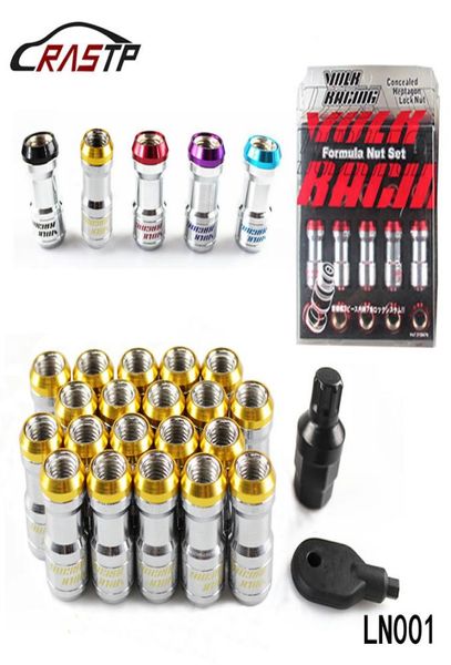 20 Pcs Volk RAYS Racing Formula Nut Set Roda Lug Nut M12x15 ou M12x125 L45mm Preto Vermelho Ouro Roxo RSLN0019567941