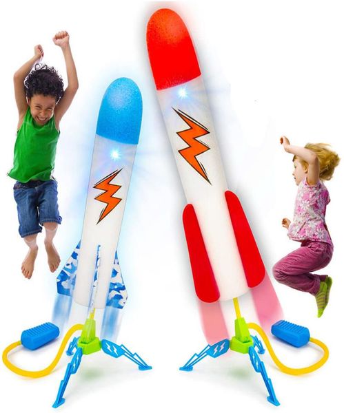 Air Rocket Toys Outdoor-Luftpumpe Raketenwerfer Outdoor-Spielzeug für Kinder4344270