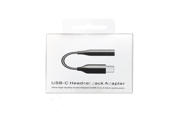 Adaptador de fone de ouvido aux o cabo tipo c 3.1 para jack cabos adaptadores para samsung galaxy note 10 10 plus a80 a90 a60 otg5709058