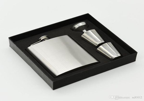 Weintopf-Geschenkbox-Set, Mini-Flachmänner, tragbar, auslaufsicher, Edelstahl-Krug, tragbar, 217 ml, Stoup im Vintage-Stil, 17 5jz ZZ2163568